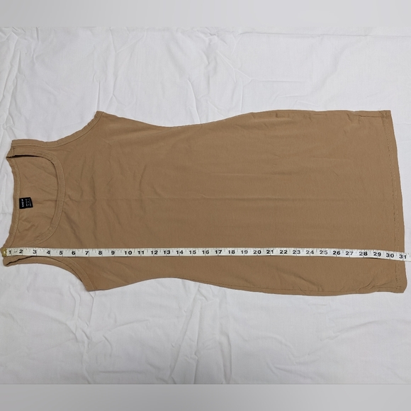 Shein Nude Bodycon Mini Dress - Picture 2 of 7